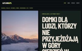 Alpejski Azyl – podglad strony